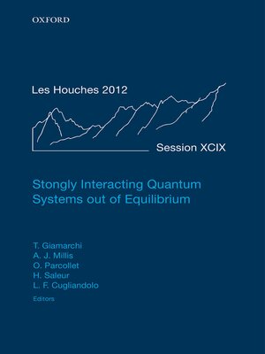 cover image of Strongly Interacting Quantum Systems out of Equilibrium
